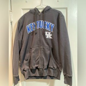 Gray Kentucky Sherpa Lined Jacket